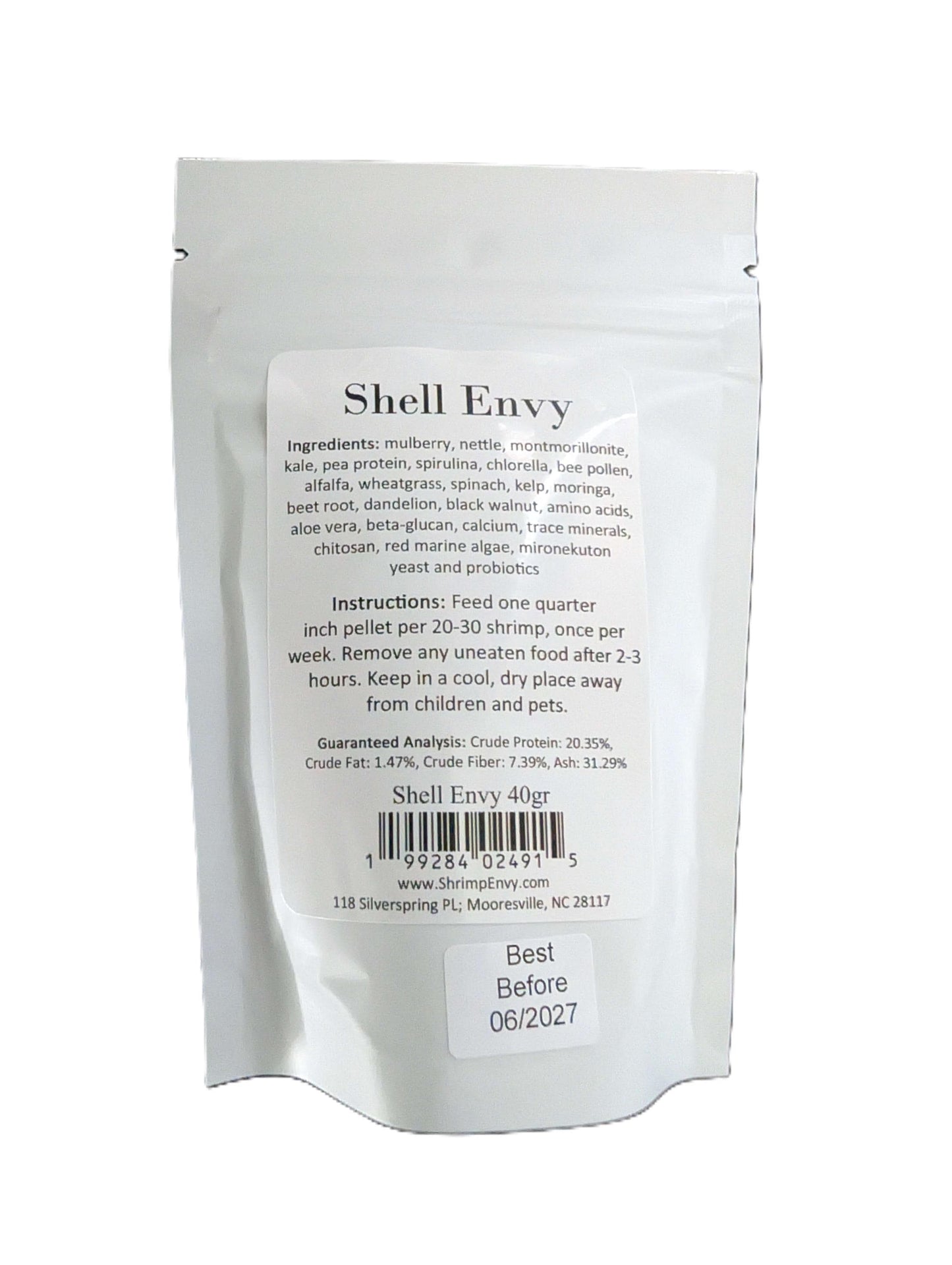 Shell Envy Mineral Shrimp Food