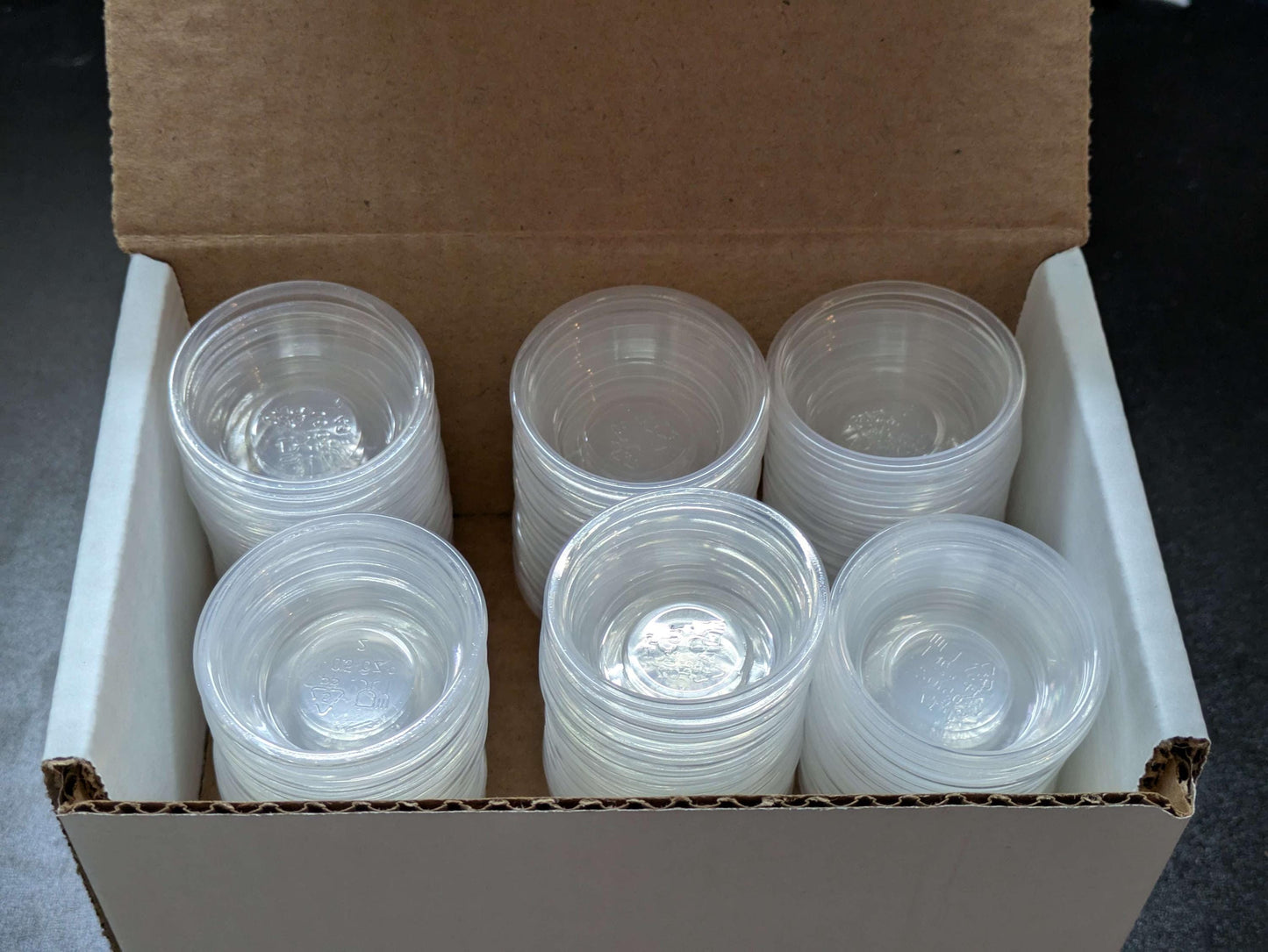0.5 oz Disposable Reptile Feeder Cups - 100 pack