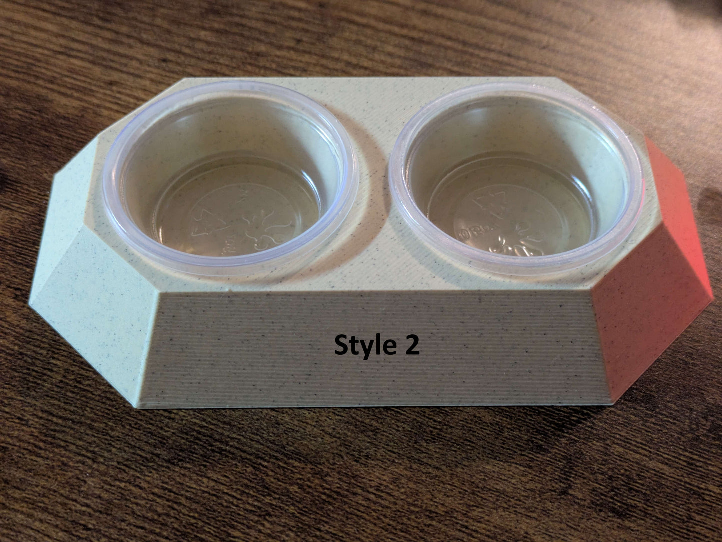 Tip Resistant Reptile Food and Water Bowl