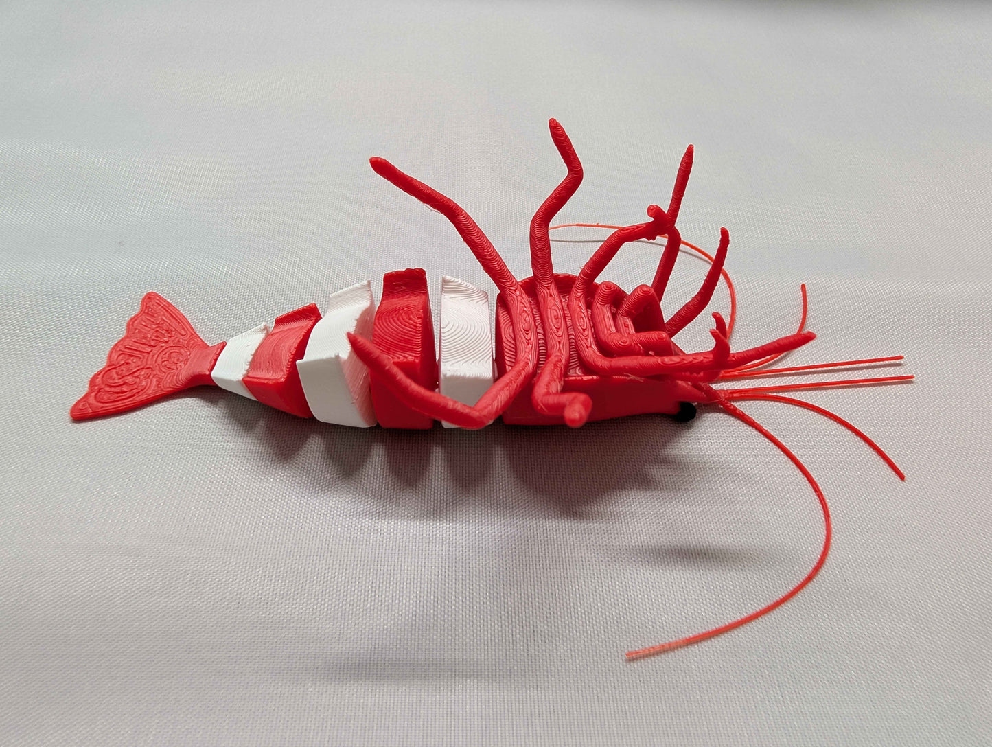 Articulated Red Panda Shrimp Model