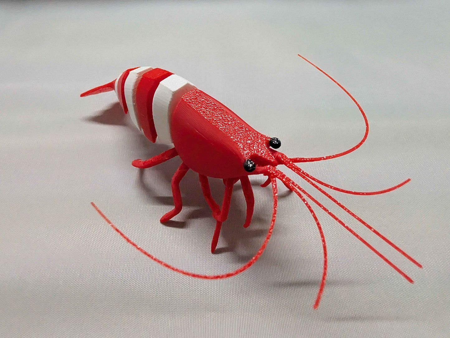 Articulated Red Panda Shrimp Model