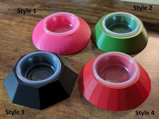 Tip Resistant Reptile Bowl for Food or Water