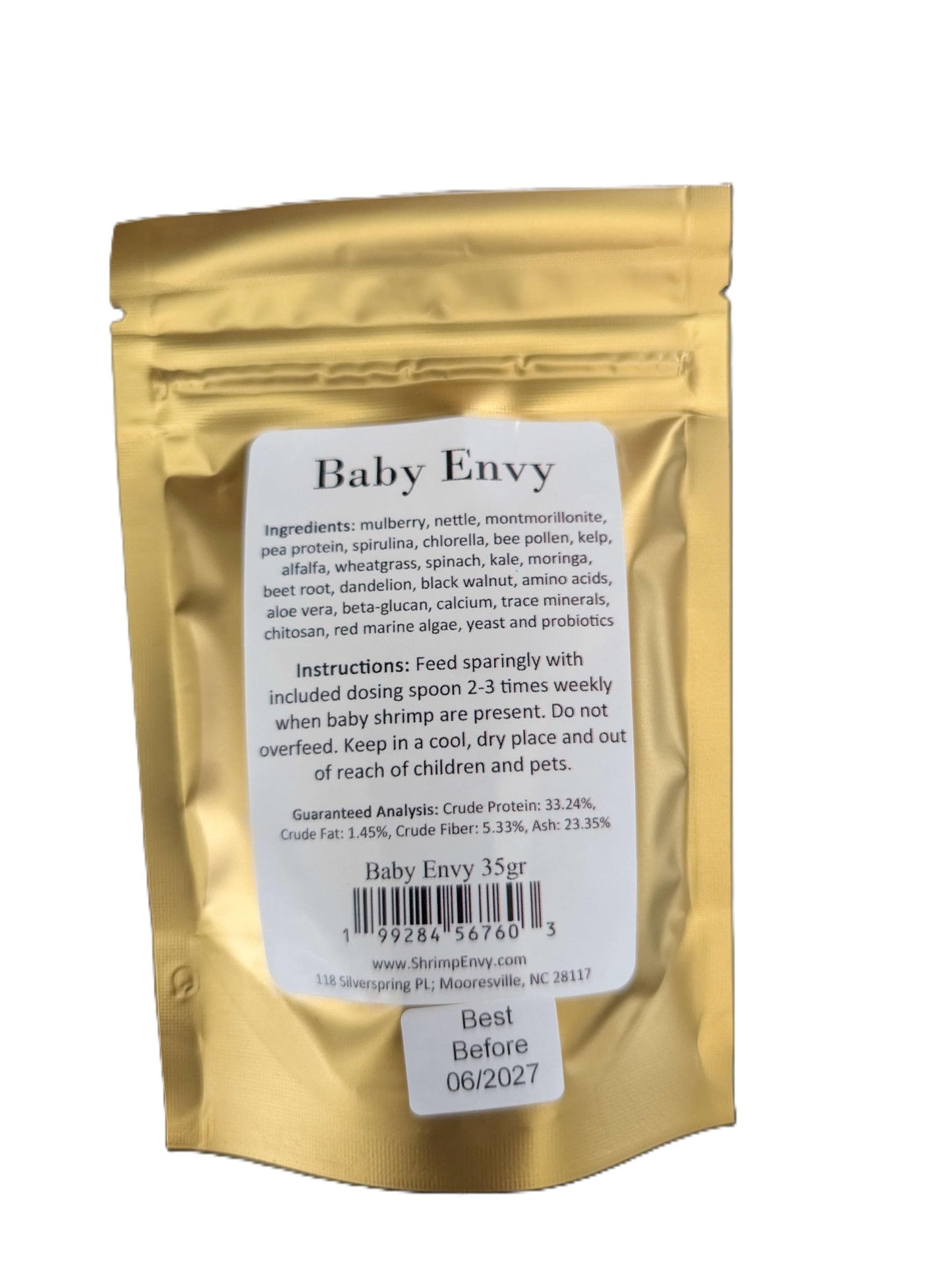 Baby Envy Shrimp Food