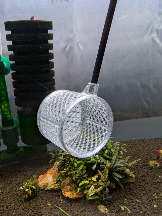 Shrimp Net - Sturdy 12 Inch Aquarium Net for Neocaridina, Caridina & Small Fish