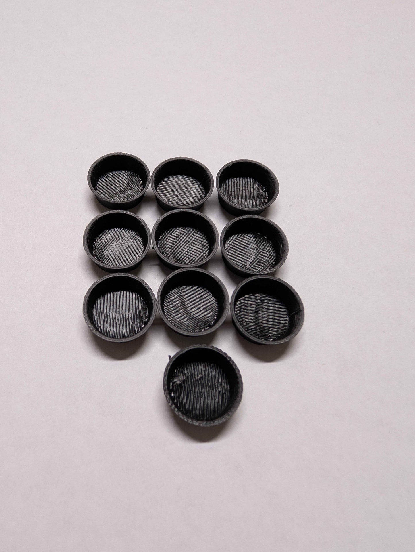 10 Pack Replacement Bowls for Micro Monstera Leaf Gecko Feeding Ledge | Extra Food & Water Dishes